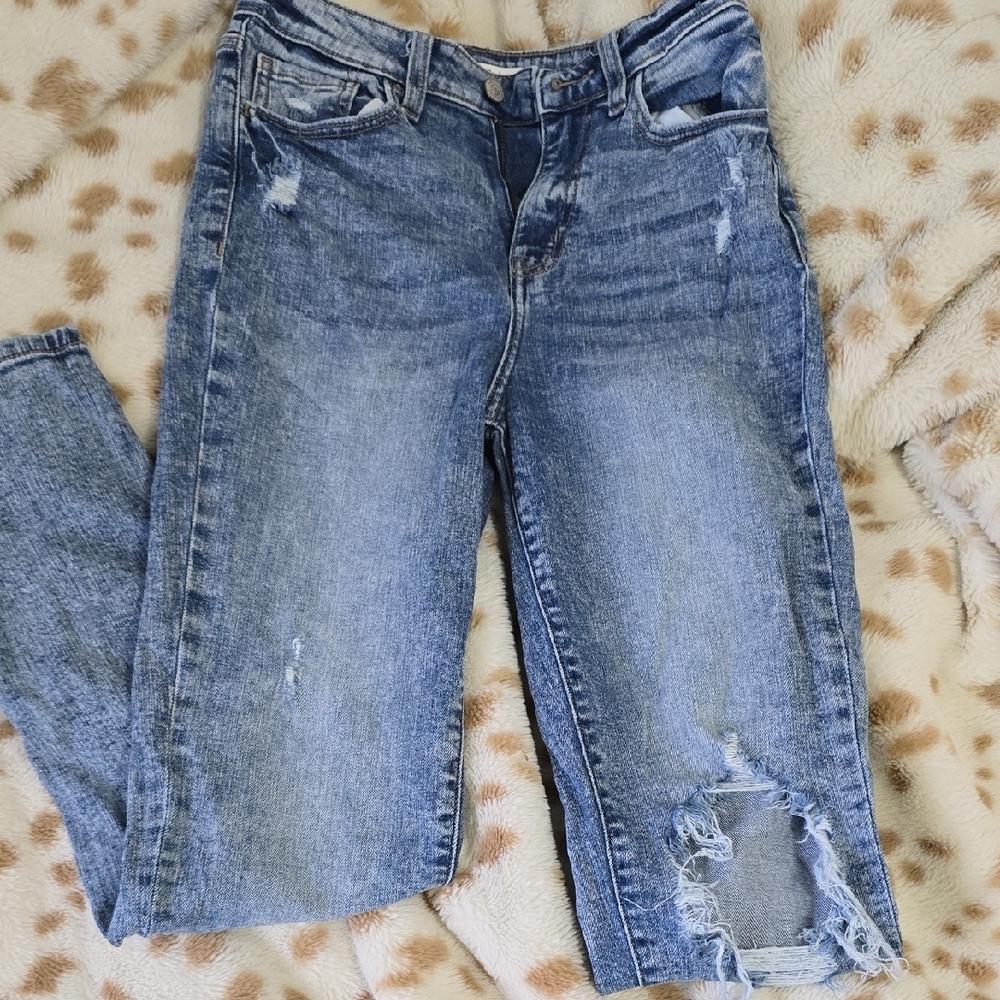 Willow + root mom jeans